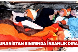 Suriyeli 5 kardeş geceyi battaniyeye sarılarak geçirdi