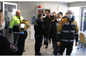 Türkiye'nin en büyük konteyner limanında sıkı koronavirüs önlemleri alındı