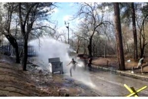 Yunan'dan Göçmenlere TOMA'lı Sert Müdahale