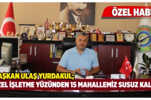 15 Mahallenin Su Kesintisinin Nedeni Ortaya Çıktı