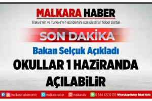 Bakan Selçuk okulların ne zaman başlayacağını açıkladı!