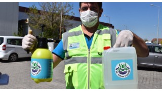 Edirne Valiliği'nden her apartmana dezenfektan cihazı