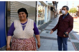 Edirne'de 'Terlik almaya gidiyorum' diyen kadına Emniyet Müdürü'nden tepki