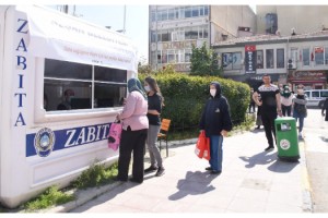 Keşan Belediyesi’nin 'acil maske temin noktaları' hizmete girdi