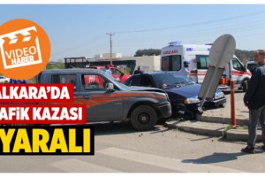 Malkara’da Trafik Kazası; 1 Yaralı