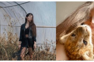 Rezidansında yavru aslan ve piton bulunan İranlı manken gözaltına alındı