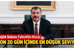 Sağlık Bakanı Fahrettin Koca koronavirüste son durumu açıkladı