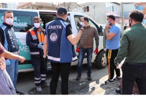Tekirdağ’da dar gelirlilere erzak dağıtıldı