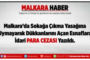Yasağa Aldırmayan Esnaflara Ceza Kesildi