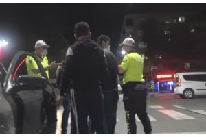 Denetim sırasında gergin anlar yaşandı