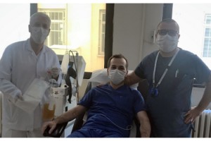 Edirne’de ilk ‘immün plazma’ bağışı alındı