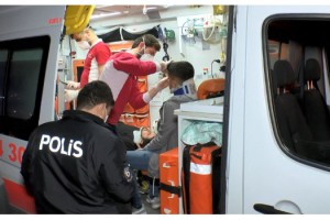 TEM'de kaza: 5 yaralı