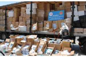 Gümrük kaçağı 1 milyon 170 bin tl'lik tıbbi malzeme ele geçirildi