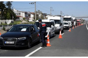 İzin belgesi olmadan Tekirdağ'a gelmek isteyenler geri çevrildi