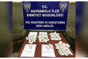 Tekirdağ'da uyuşturucu operasyonu: 5 gözaltı