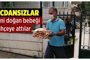 Yeni doğmuş bebek site bahçesinde ölü bulundu