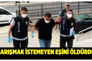 Boşanma davası açan eşini, boğazını keserek öldürdü