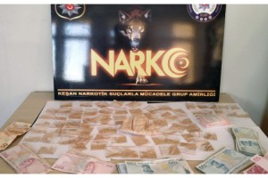 Edirne’de uyuşturucu ticaretine 2 tutuklama