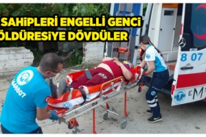Ev sahiplerinin sopalarla dövdüğü engelli Sercan, yardım bekliyor