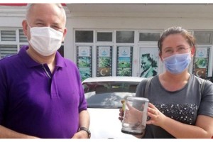 Kırklareli'de 'kırmızı liste'de yer alan geyik böceği bulundu