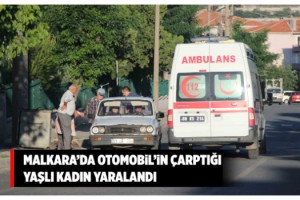 Malkara’da Otomobil’in Çarptığı Yaşlı Kadın Yaralandı