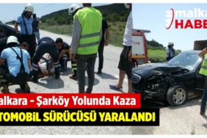 Otomobil ile Kamyon Çarpıştı; 1 Yaralı