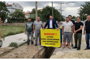 Pınarhisar’da doğal gaz boru hattı döşeme çalışmaları başladı