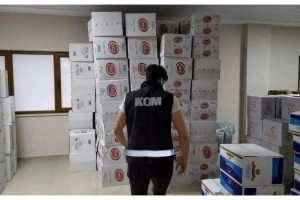 Tekirdağ'da tütün ve makaron ele geçirildi