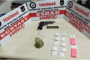 Tekirdağ'daki uyuşturucu operasyonlarında 8 gözaltı