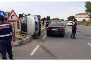 Uzunköprü'de trafik kazası: 4 yaralı