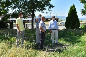 Yarı Olimpik Yüzme Havuzu ve Gençlik Merkezi’nin Yapılacağı Alanda İncelemelerde Bulundular