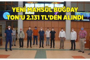 Yeni Mahsul Buğday Edirne Ticaret Borsasında
