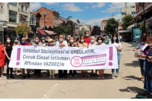 Edirne Kadın Platformu: İstanbul Sözleşmesi'ne karşı çıkmak tüm kadınlara tehdittir