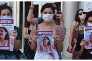 Edirneli kadınlar, Pınar Gültekin'in katledilmesini protesto etti