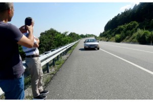 Kırklareli'deki 'manyetik yol'da deneme yapıyorlar