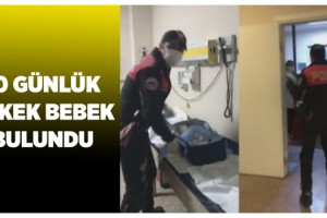 Tarihi surların dibine bırakılan 10 günlük bebek bulundu