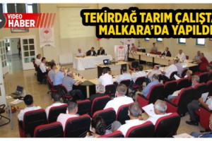 Tekirdağ Tarım Sektörü Değerlendirme Toplantısı, Malkara’da Gerçekleştirildi