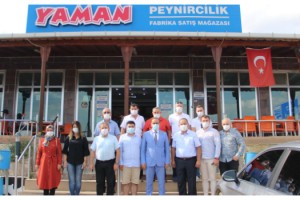 AK Parti Milletvekili Mustafa Yel ve Malkara Heyetinden Yaman Peynirciliğe Ziyaret