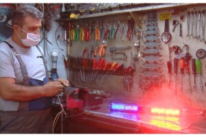 Araçlardaki çakar lambalarına talep devam ediyor