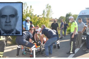 Hafif ticari araç dere yatağına devrildi: 1 ölü, 2 yaralı