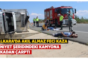 Malkara’da Akıl Almaz Feci Kaza; 3 Yaralı