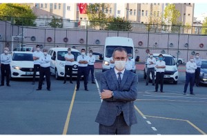 Salgın denetim merkezi ekipleri ve çalışmalarını DHA görüntüledi