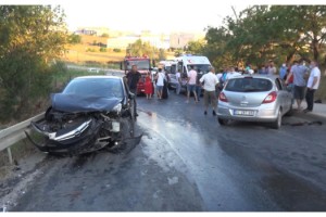 Silivri'de zincirleme kaza: 18 yaralı