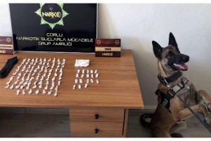 Çatı arasına gizlenen uyuşturucuları narkotik köpeği Larissa buldu: 4 gözaltı