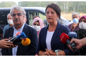 HDP'li Buldan ile Sancar, Edirne'de Demirtaş'ı ziyaret etti