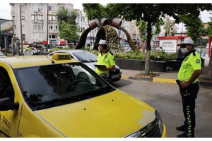 Keşan'da maske takmayan 43 kişiye 38 bin 700 lira ceza