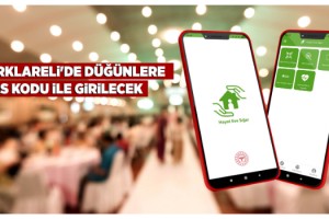 Kırklareli'de düğünlere HES kodu ile girilecek