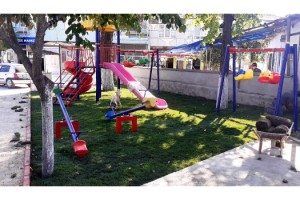 Kırklareli'nde köylere çocuk oyun parklara kuruluyor
