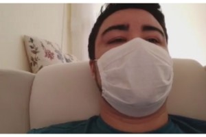 Koronavirüse yakalanan babanın en duygusal anları