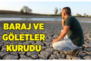 Kuraklığın vurduğu Edirne'de, son 91 yılın en yağışsız dönemi yaşanıyor